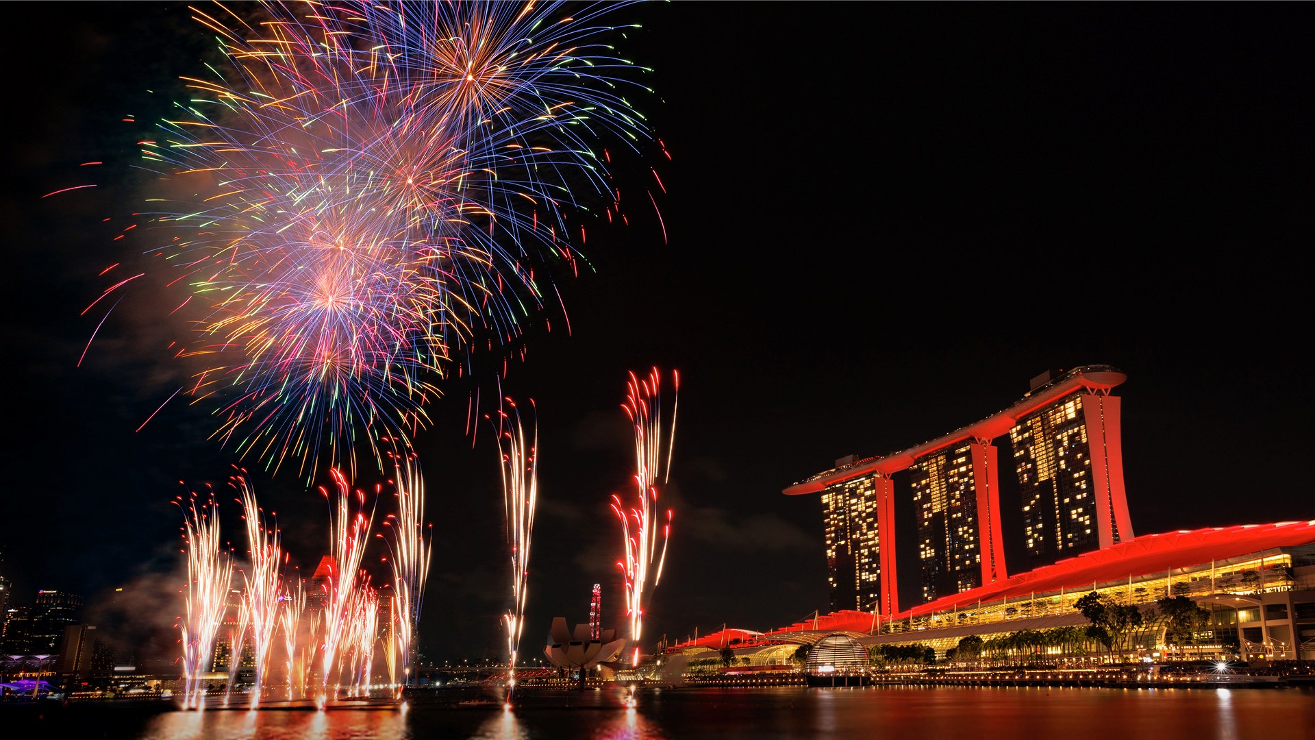 마리나 베이 샌즈 카운트다운, 스카이파크