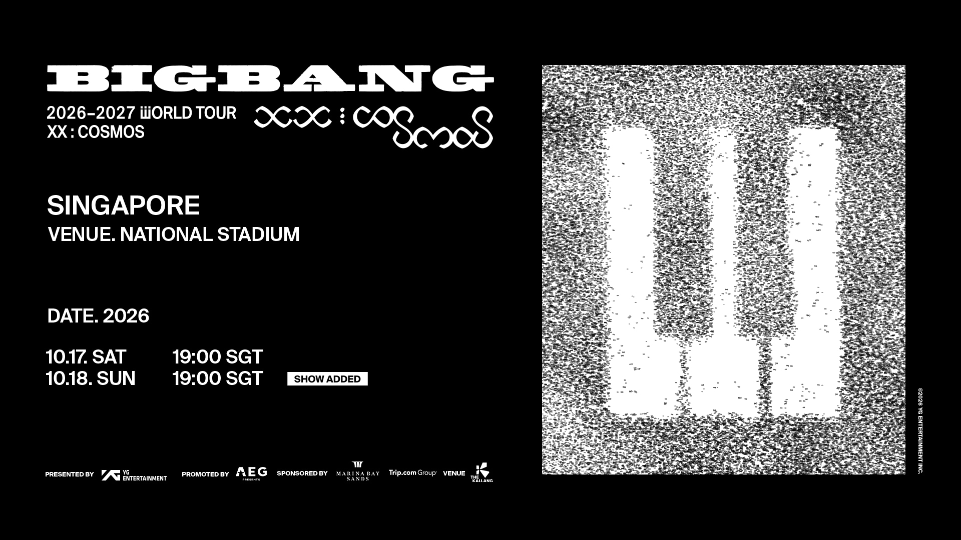 BIGBANG World Tour 2026