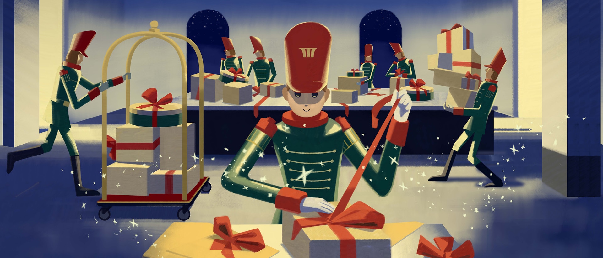 더 샵스에서의 크리스마스