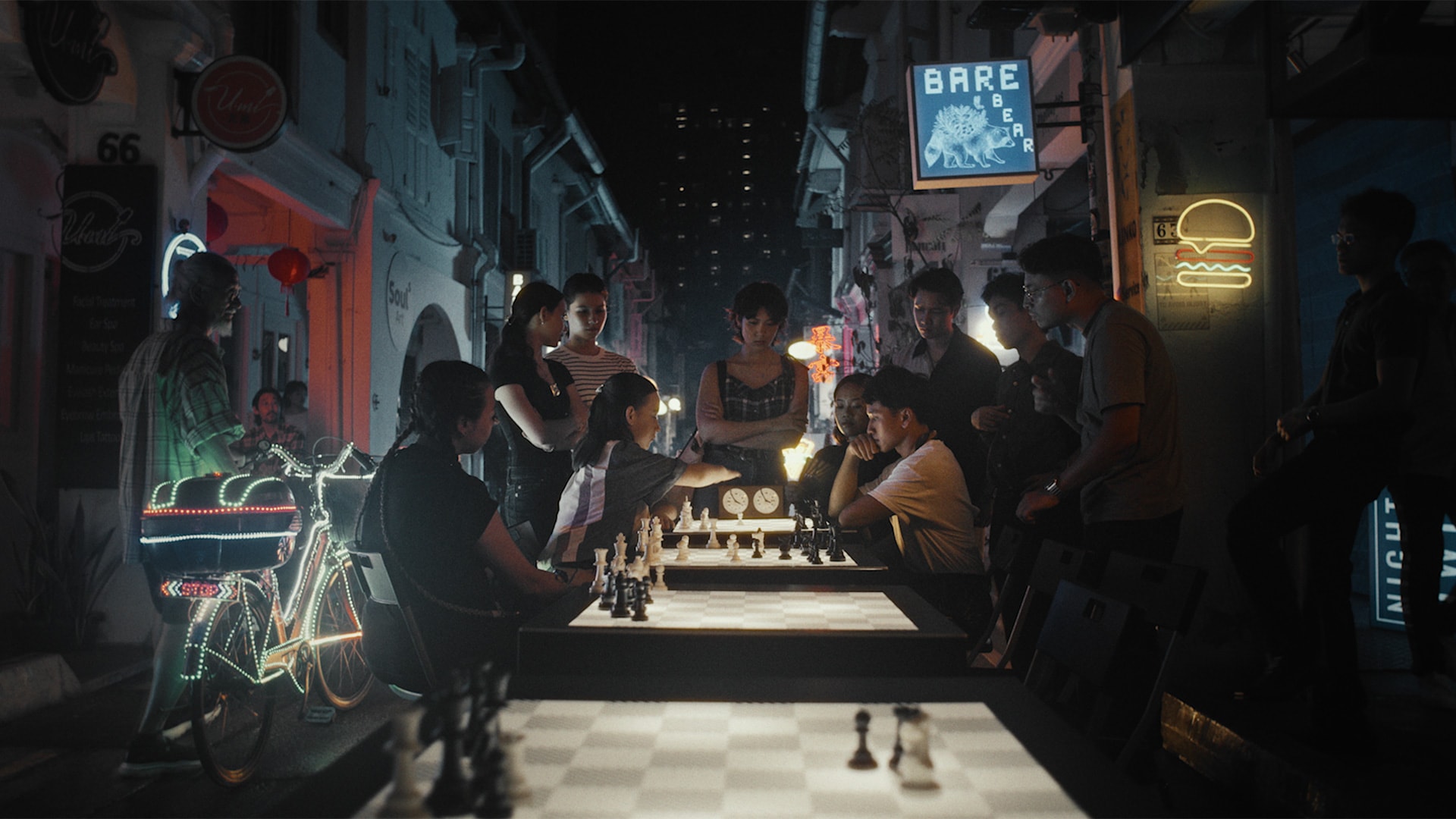 폴 모피의 1858년 오페라 게임에 대한 시네마틱 오마주