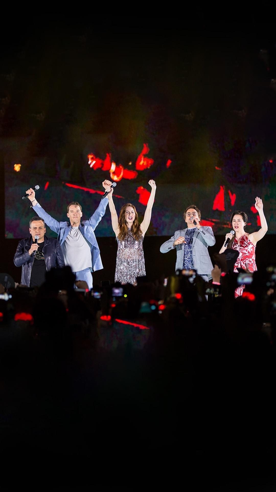 Marvel's Avengers: Infinity War red carpet fan event at Marina Bay Sands