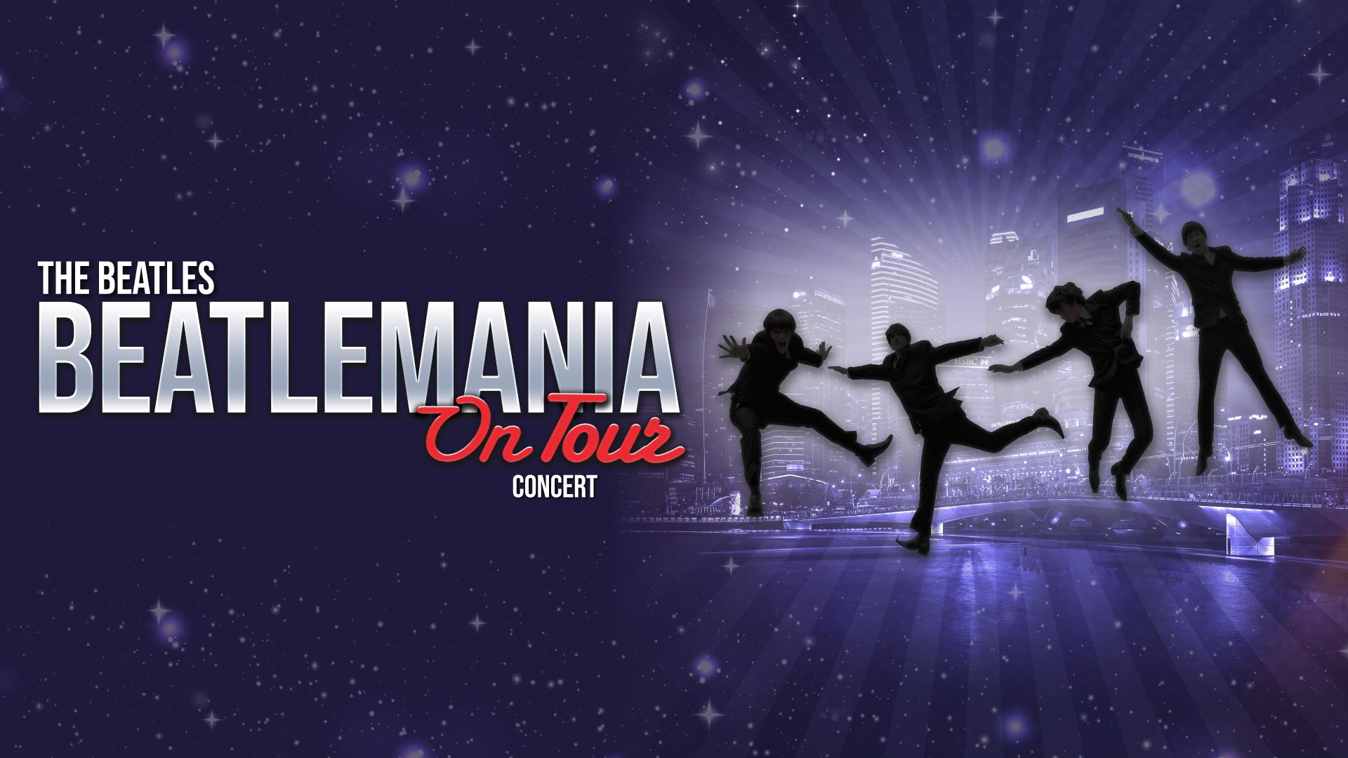 2026년 5월 15일 및 16일, 싱가포르 마리나 베이 샌즈에서 열리는 비틀즈 콘서트 Beatlemania On Tour