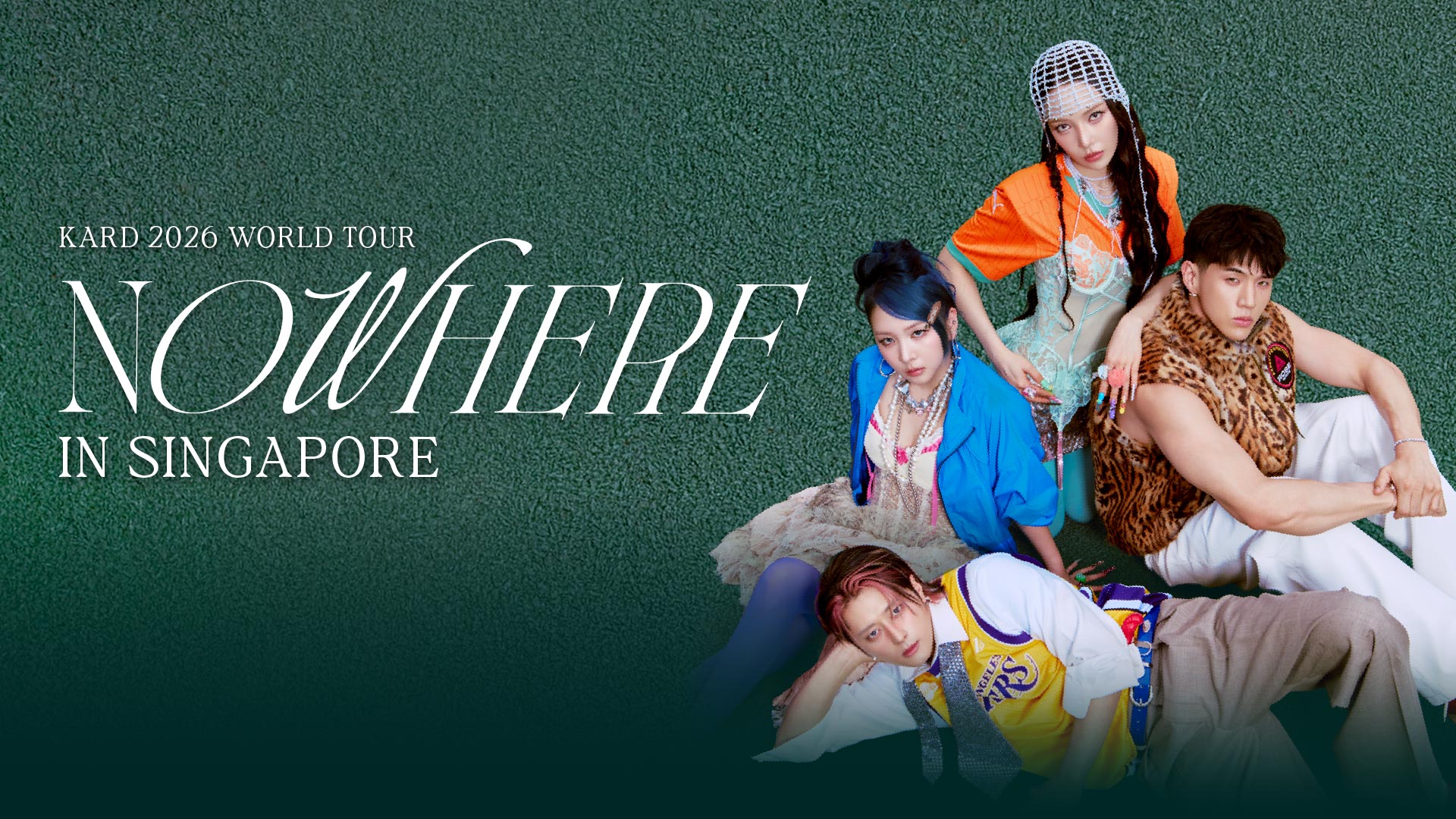 2026년 9월 27일 싱가포르 샌즈 극장에서 열리는 K-pop 콘서트, KARD 2026 월드 투어 ‘Now Here’