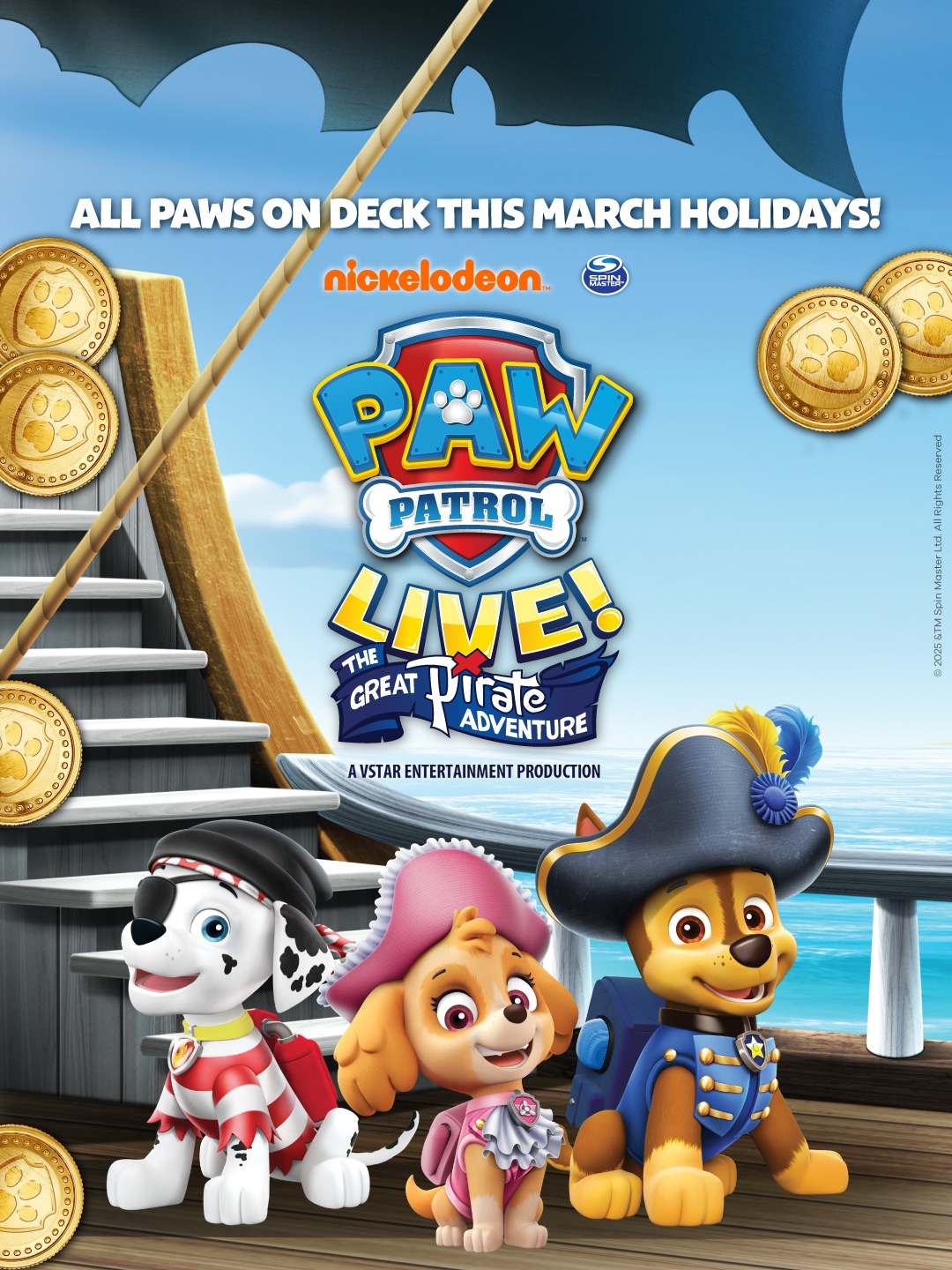 PAW Patrol Live! The Great Pirate Adventure
