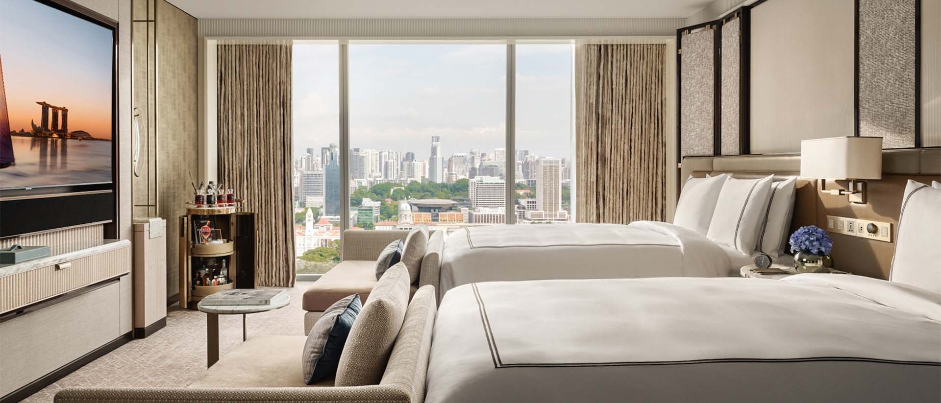 시티뷰(더블 퀸베드)