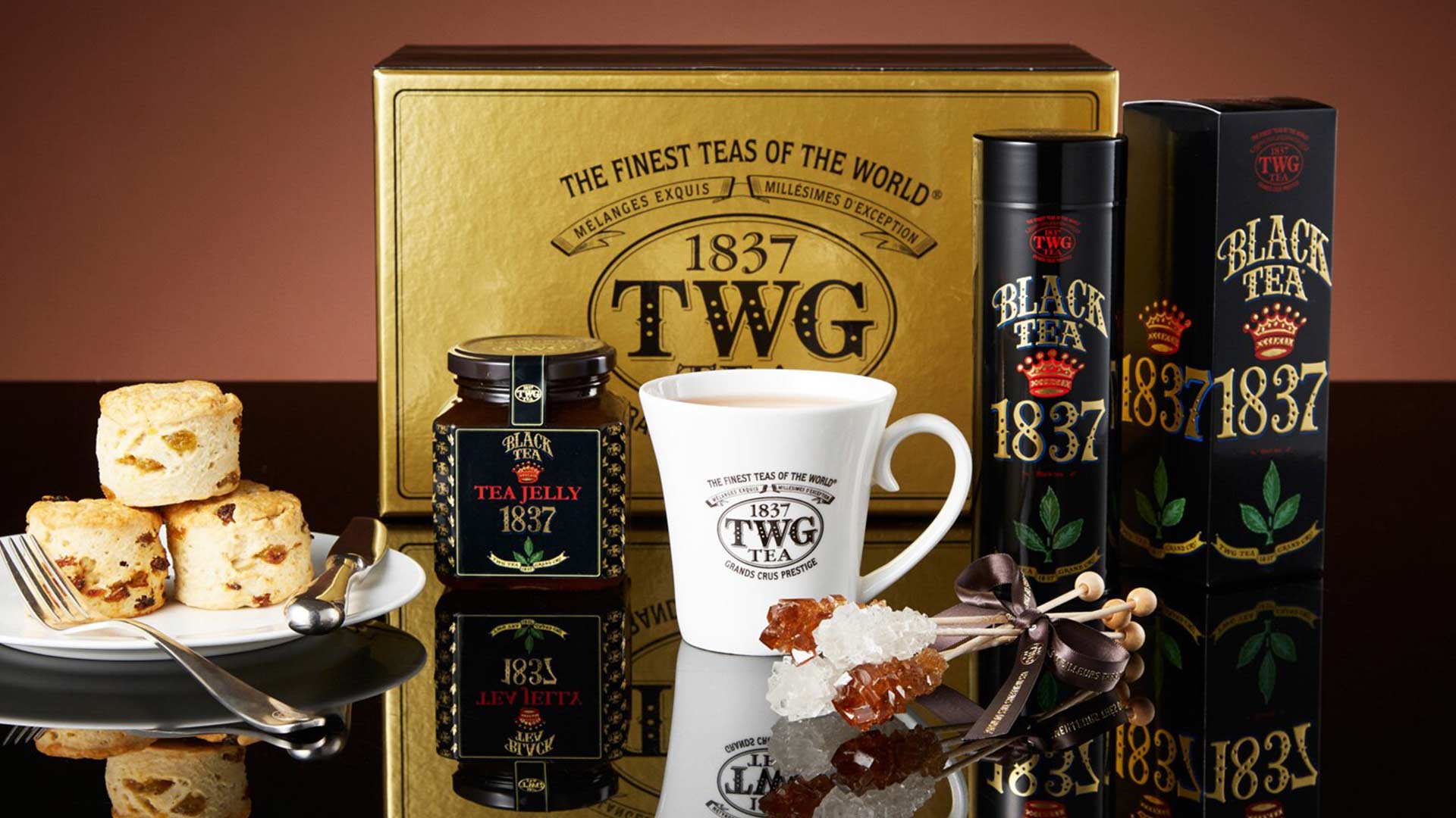 Teas and pastries by TWG Singapore
