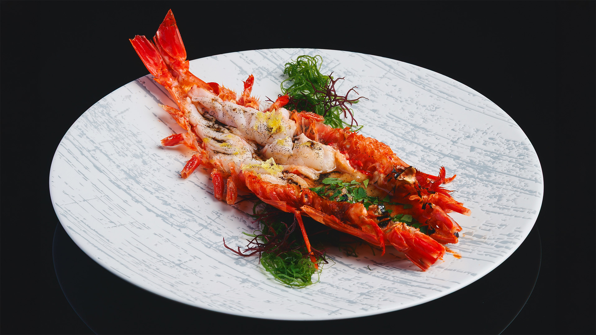 Waku Ghin 카라비네로 새우(Carabinero Shrimp)