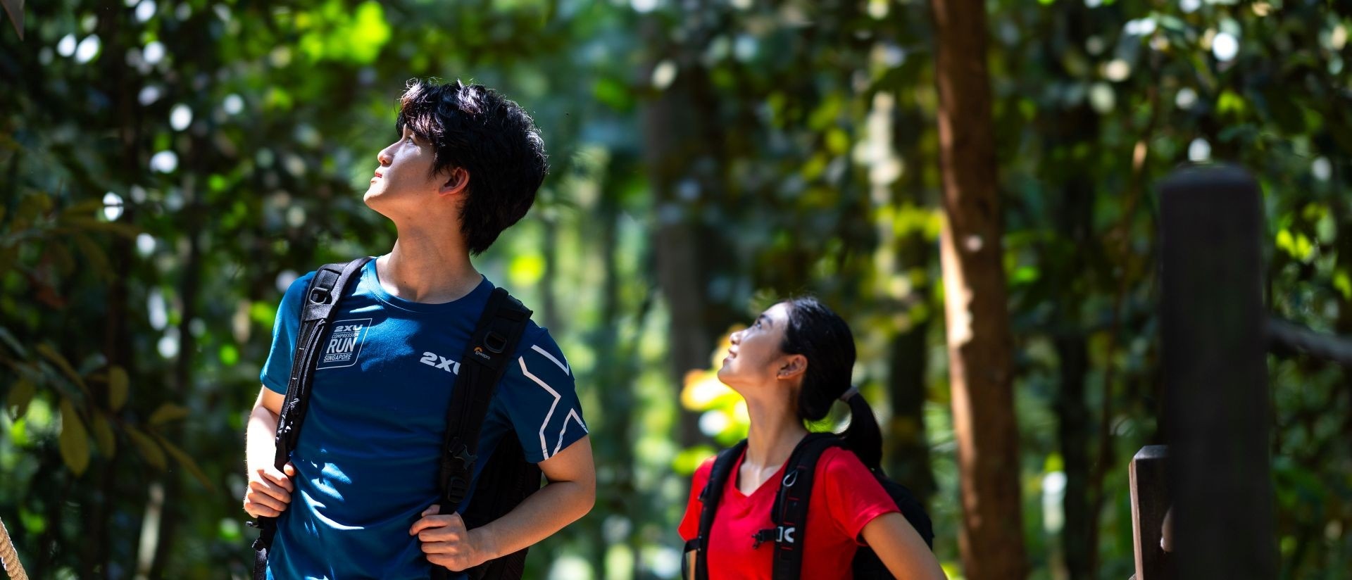 지속 가능성을 옹호하는 마리나 베이 샌즈 직원들