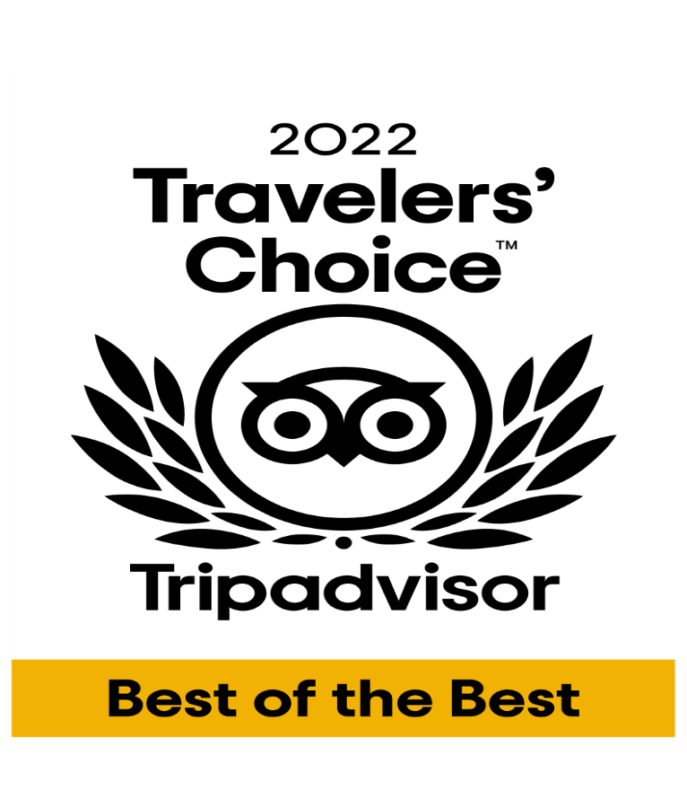 Tripadvisor - Travellers’ Choice Best of the Best 2022