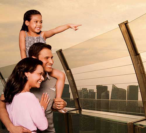싱가포르 Sands SkyPark 공용 전망대