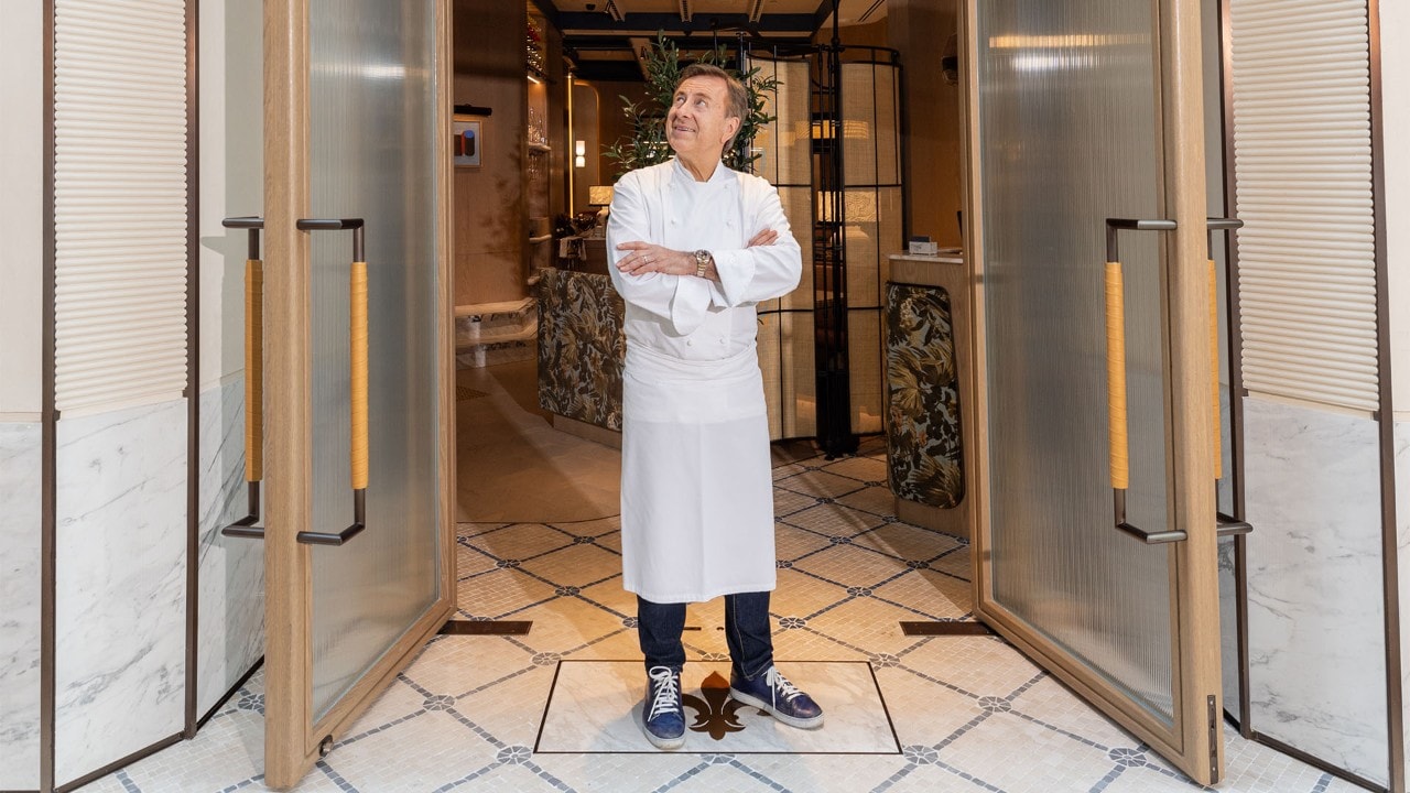 Celebrity chef Daniel Boulud