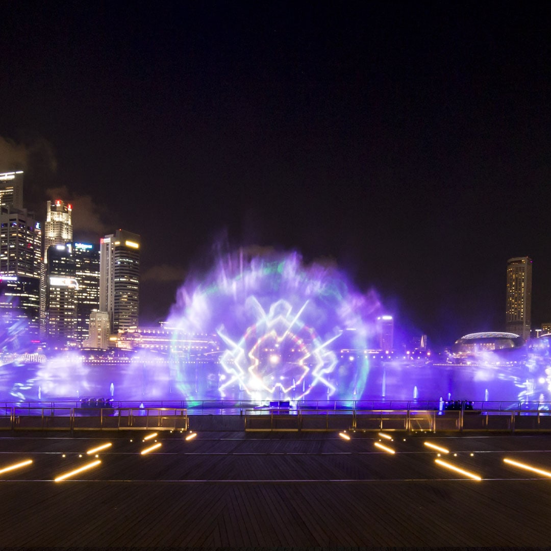 Spectra, a light and water show