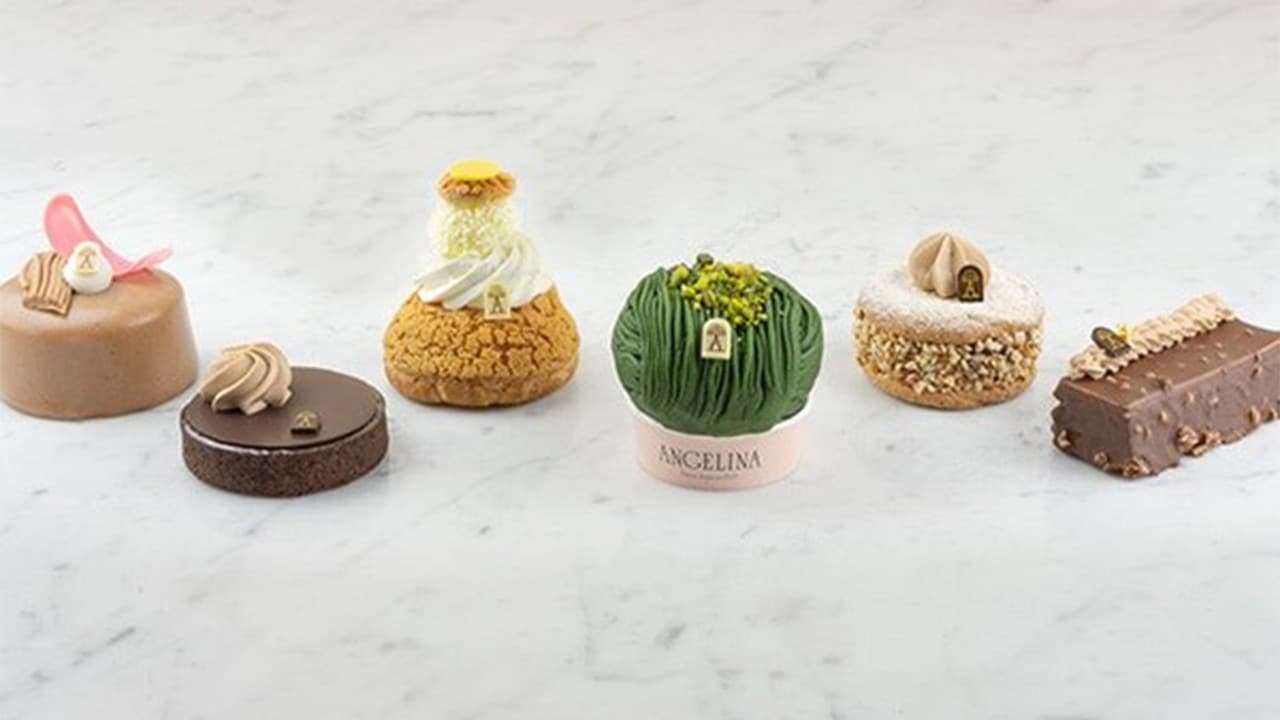 Hot chocolate and desserts at Angelina, a casual dining restaurant in Singapore